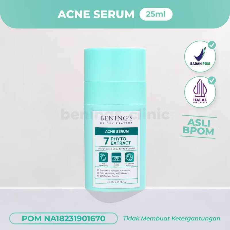 SERUM ACNE BENINGS SKINCARE | BENING SKINCARE by dr. Oky Pratama