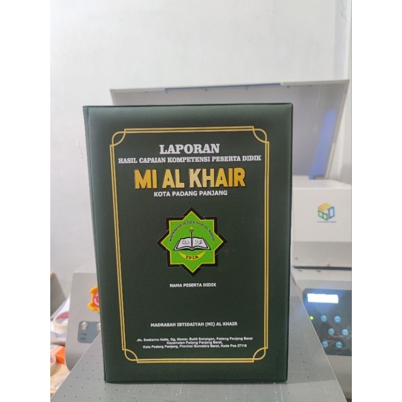 

Sampul Raport F4 isi 4 Cetak UV