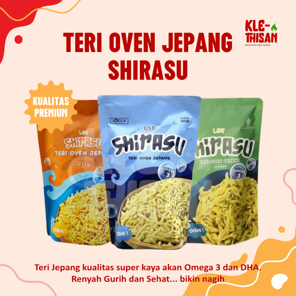 

Teri Krispi Crispy Teri Crispy Jepang Crunchy Tanpa Pengawet Mpasi Snack Balita Locca Shirasu 80gr