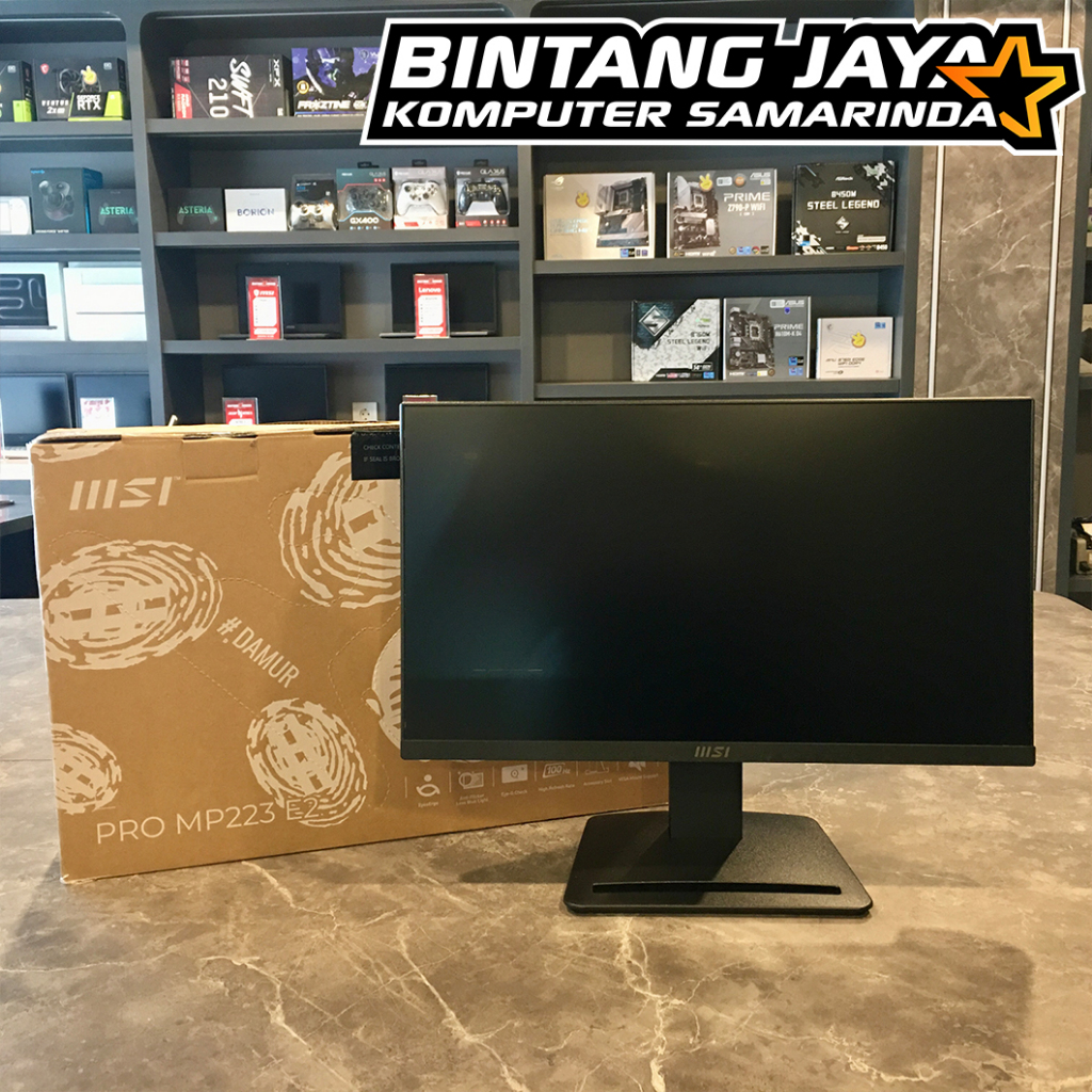 Monitor LED MSI PRO MP223 E2 21.45" (22 Inch) FHD 100Hz 1ms VA