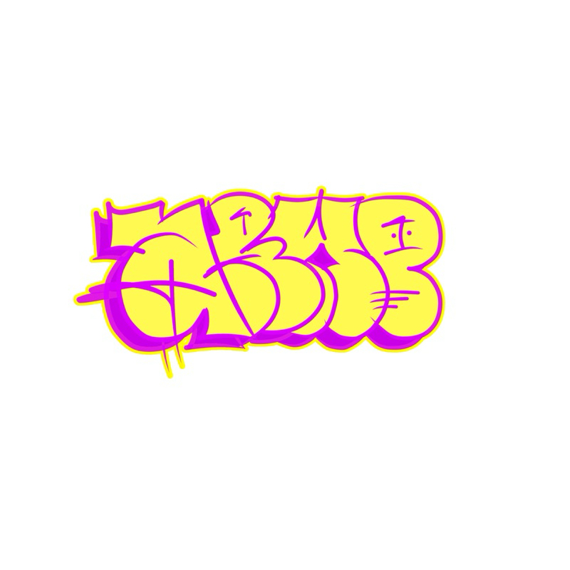 

custome stiker grafiti 30pcs (bisa di isi 2 nama / 2 disainan berbeda)