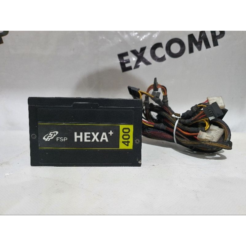Psu FSP HEXA+ 400W, with 2x6+2 pin pcie