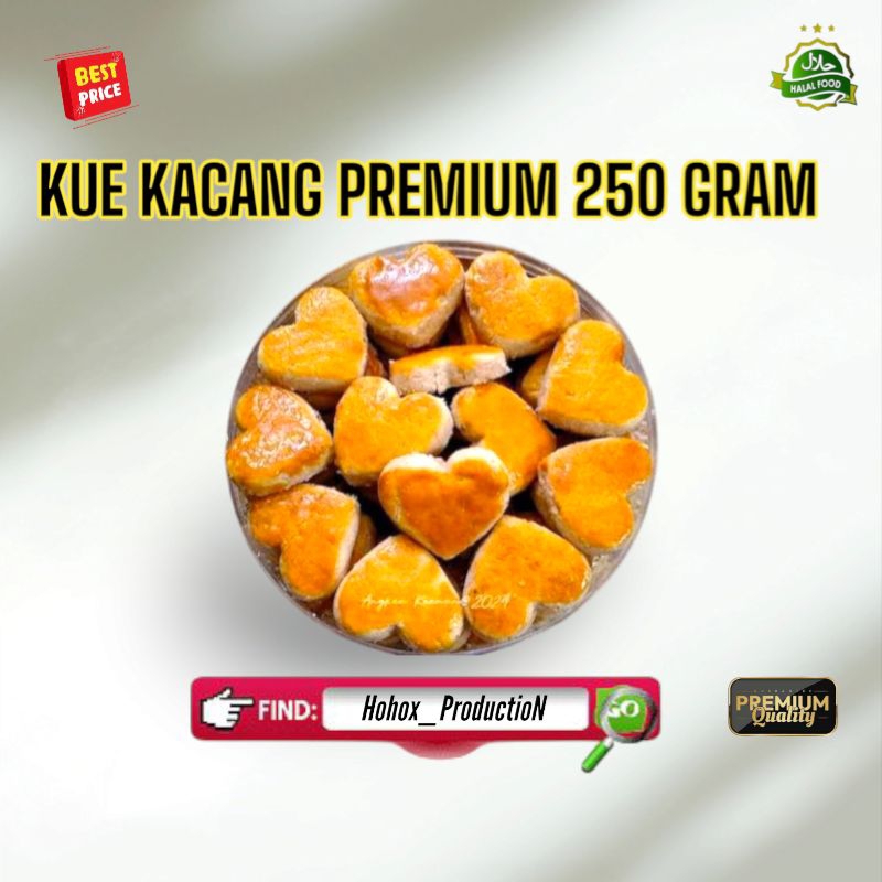 

KUE KACANG PREMIUM 250 GRAM