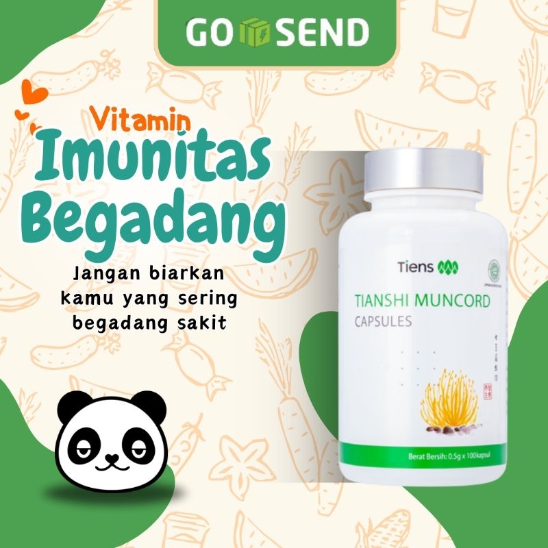 Muncord Tiens Original - Obat Stamina Pria - Tiens Muncord Kapsul