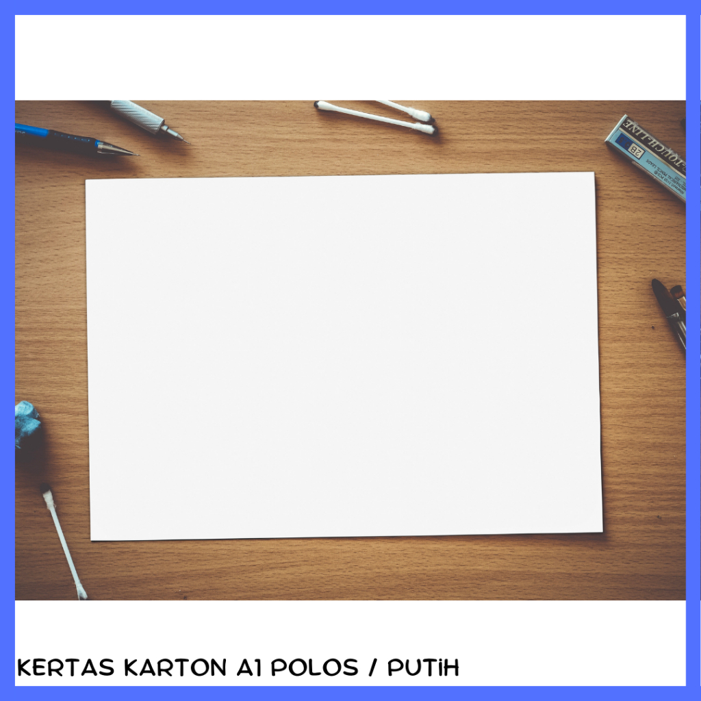 

Kertas Gambar Karton BC A1 putih ukuran 84.1 x 59.4 cm 160 gsm 5 lembar White Brief Card Drawing Paper A 1