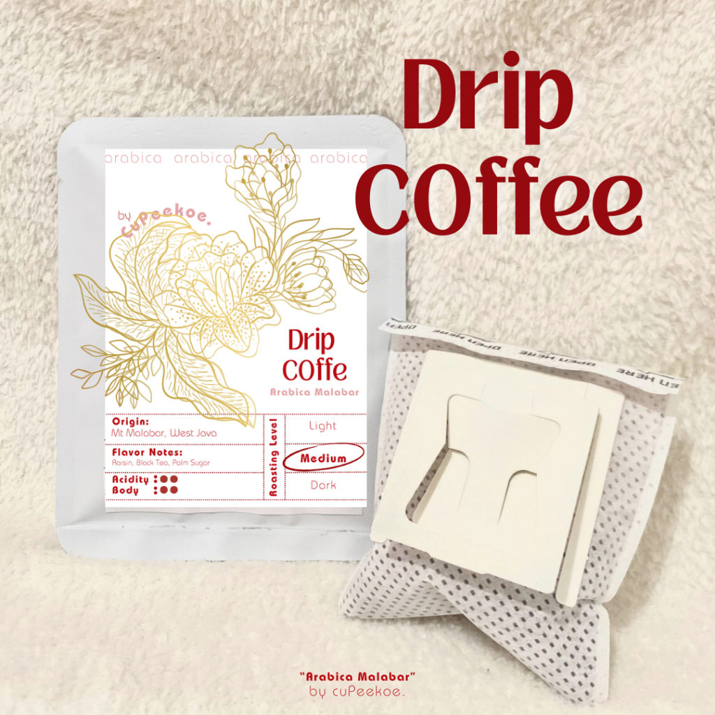 

Coffee Drip Bag | Arabica Malabar 10 gr by Cupeekoe