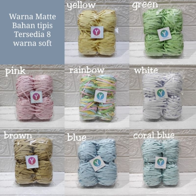 

1 kg - Shredded paper kertas cacah kertas serut kertas kawul hampers giftbox kado - warna matte