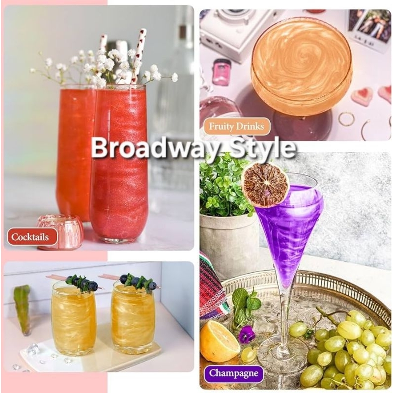 

Bubuk Glitter Minuman Dapat Dimakan Edible Glitter Galaxy Drink Sparkle Sprinkle Smoothies Cocktail