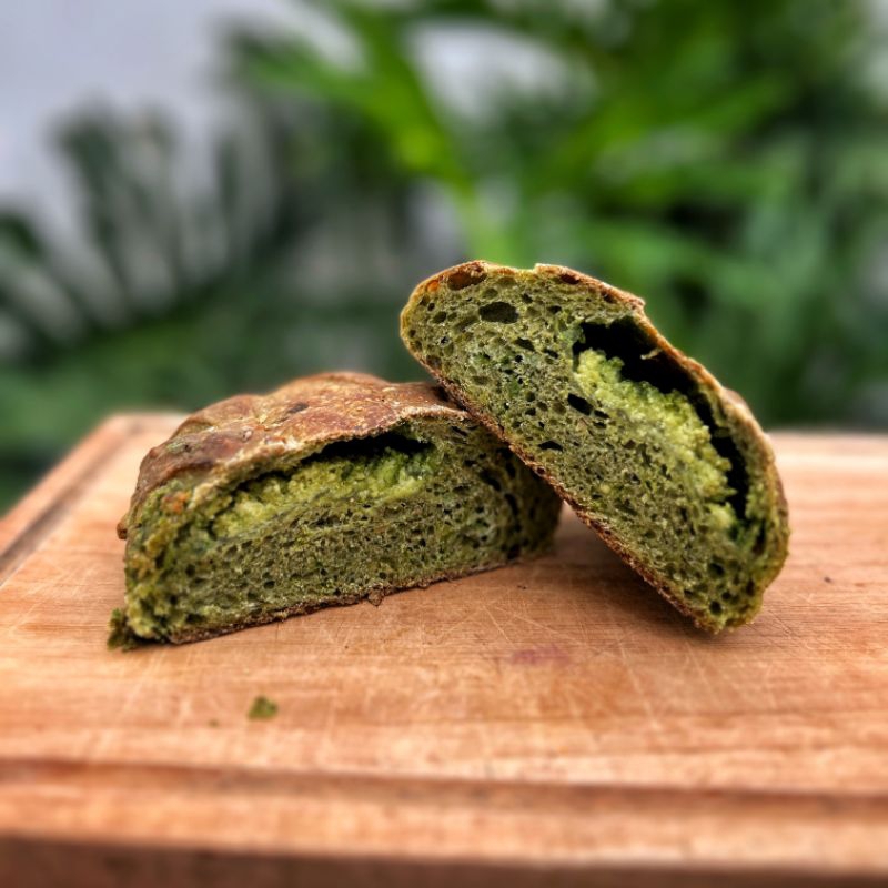 

Sourdough Matcha Cheese