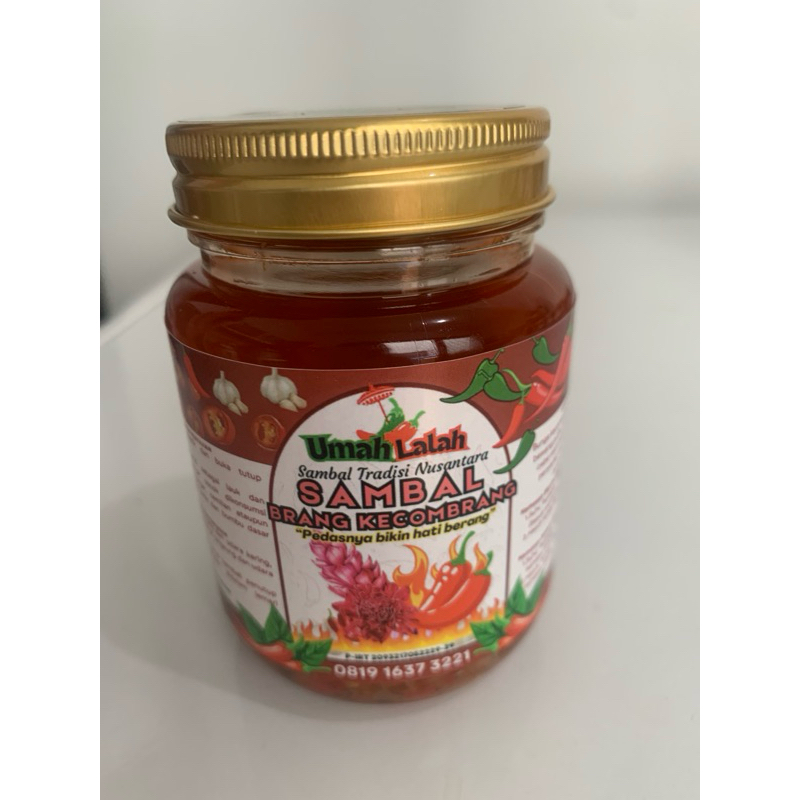 

Sambal Brang Kecombrang Umah Lalah merupakan sambal yang siapapun memakannya bisa membuat hari berang