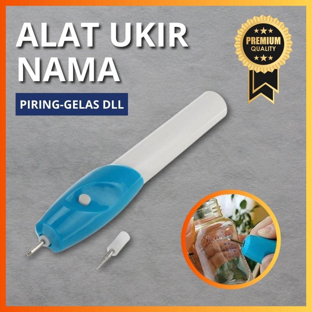 Alat Ukir Nama di Piring Gelas Sendok Elektrik