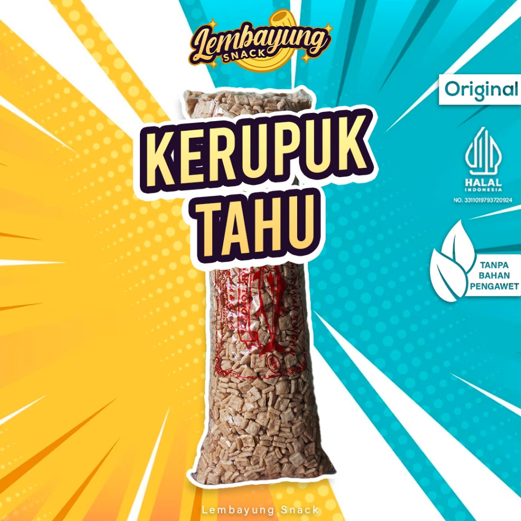 

KERUPUK RAMBAK TAHU KOTAK 1KG (1 BALL) KERUPUK KOTAK RAMBAK TAHU / CEMILAN MEDAN - RASA Orginal