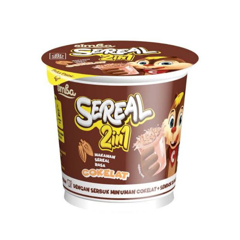 

simba sereal cup 2in1 / simba cereal 22 gram