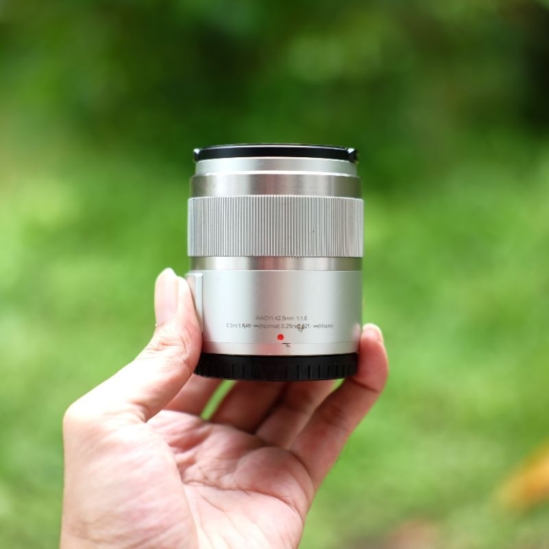 LENSA FIX XIAOYI 42,5MM F1.8 FOR LUMIX OLYMPUS NO JAMUR
