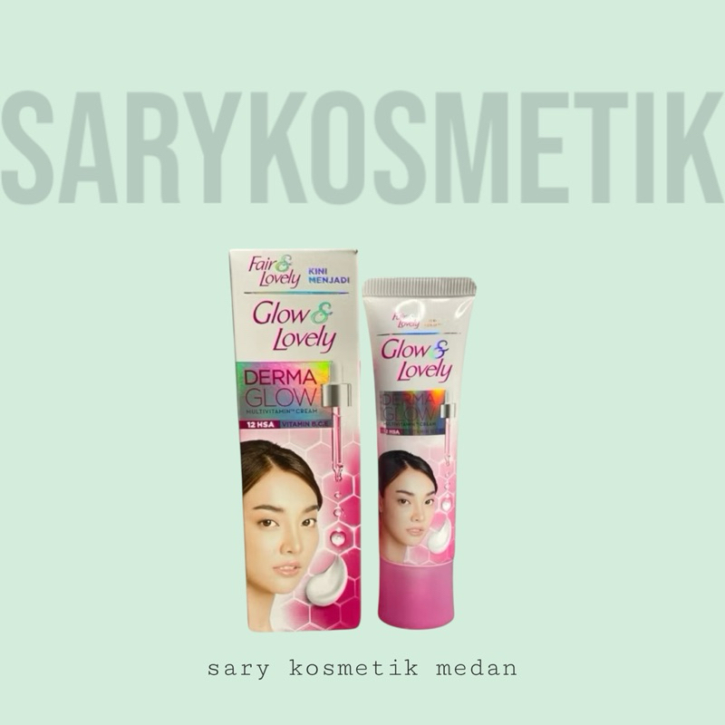 cb/ GLOW AND LOVELY DERMA GLOW MULTIVITAMIN CREAM 25 GR - CREAM MOISTURIZER PENCERAH