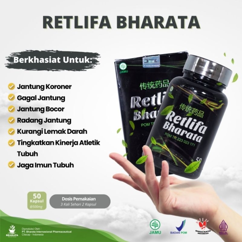 RETLIFA HERBAL BHARATA ALAMI ASLI INDONESIA