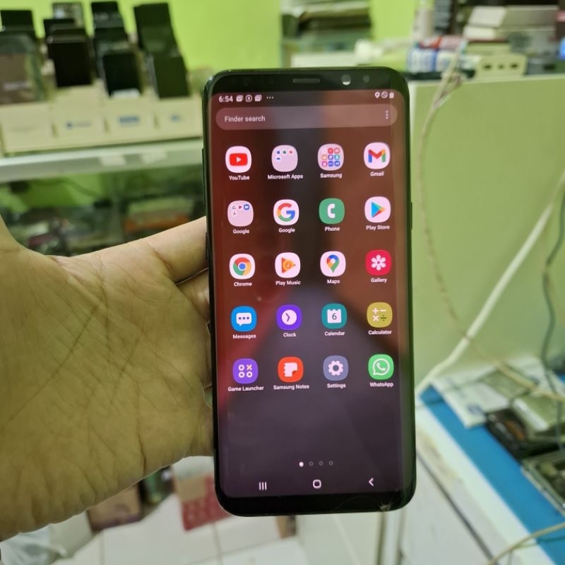 Lcd Bekas Samsung S8 Plus Copotan Original SM-G955 / SM-G955F / SM-G955D