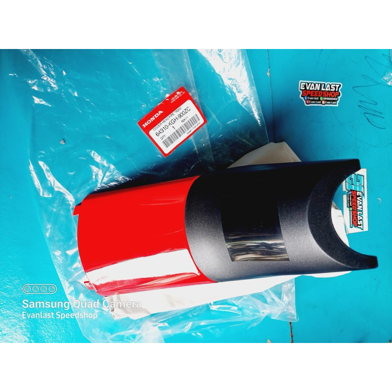 cover body tengah head pipe sonic 125