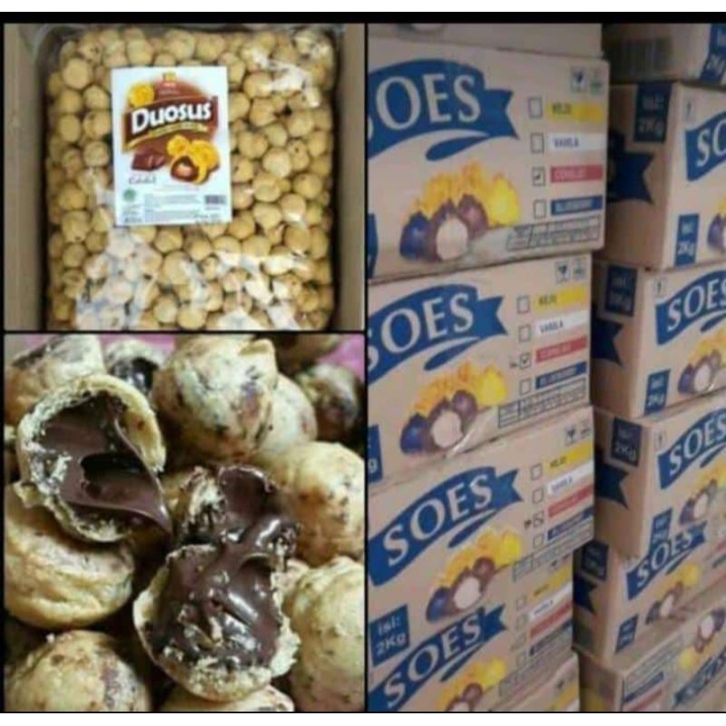 

soes coklat 250 gram