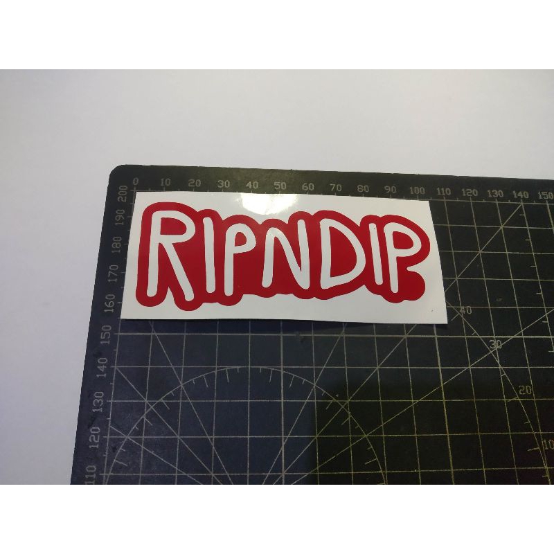 

stiker cutting ripndip