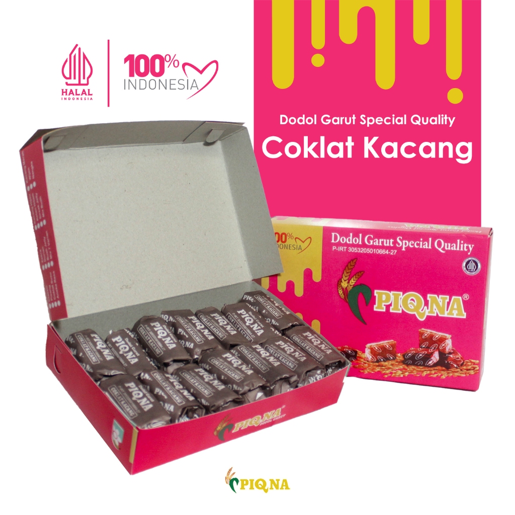 

PIQNA DODOL GARUT RASA COKELAT KACANG SPECIAL 500g