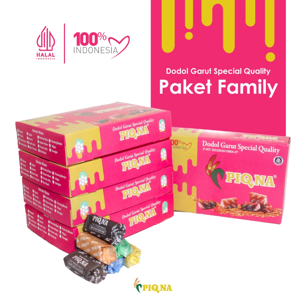 

PIQNA Paket Family Dodol Garut 5 X 500g