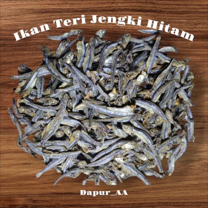 

Ikan Asin Teri Jengki Hitam