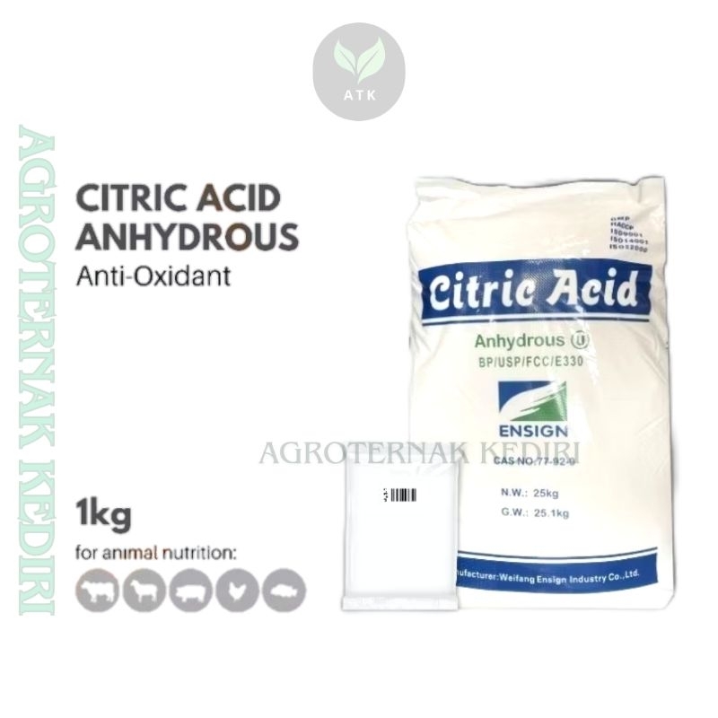 Citric Acid Citroen | sitrun anhydrous tambahan pakan