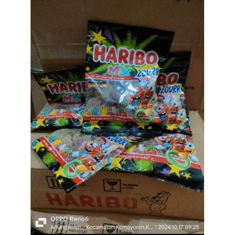 

Haribo Mix Zourr 1 dus isi 24 halal