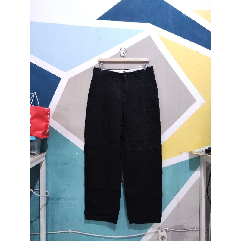 Uniqlo U Undercover Black Chino Baggy Pants Gombrong