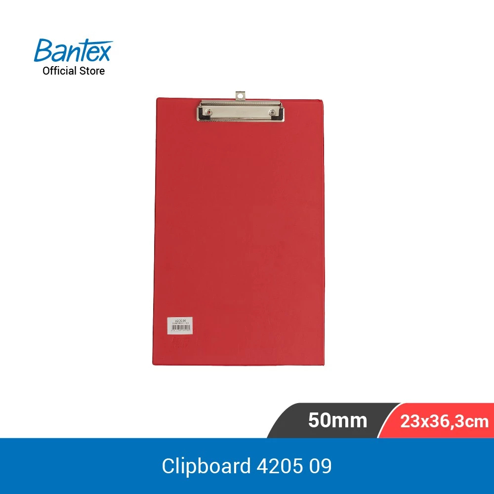 

CLIPBOARD BANTEX RED