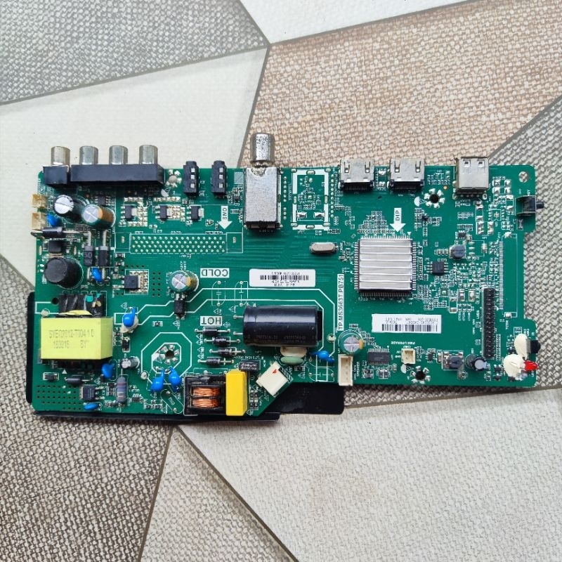 mb ori mainboard led tv coocaa 32D3T