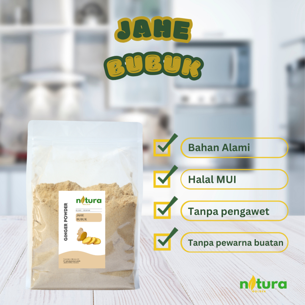 

Natura Golden Jahe Bubuk | Ginger Powder