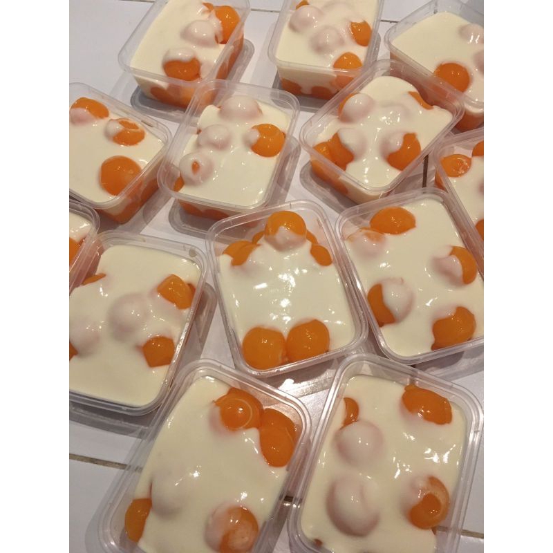 

Manggo Cheese Pudding Balls