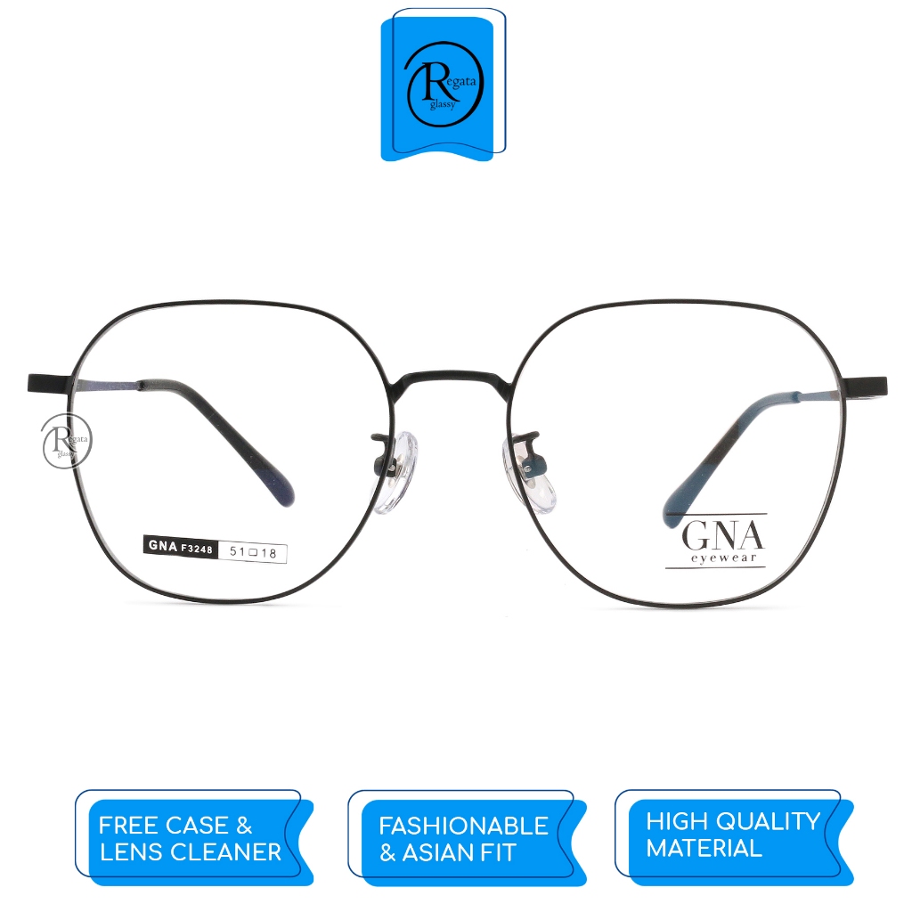 GNA Eyewear /  GNA F-3248 / Frame Kacamata GNA Eyewear ORIGINAL