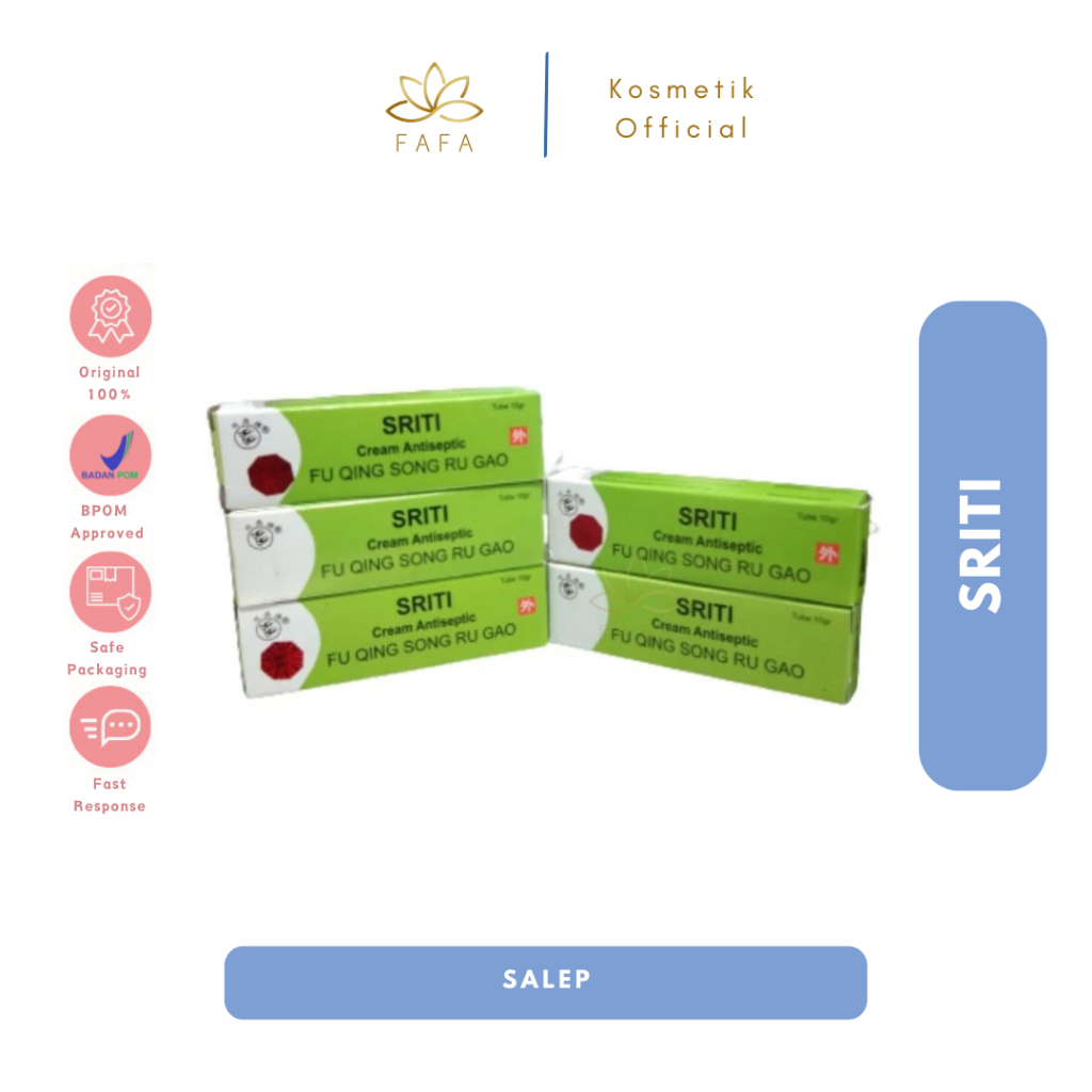SRITI Salep Original - Cream Walet Antiseptic Original Penghilang Flek Hitam Di Wajah