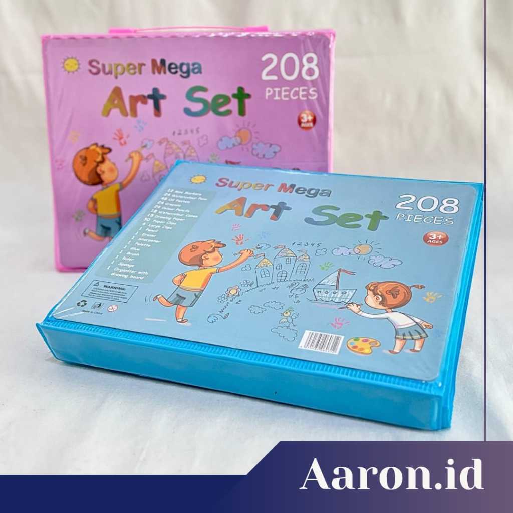 

AARON.ID | CRAYON MEWARNAI 208 SET ALAT GAMBAR ANAK PENSIL WARNA ART SET
