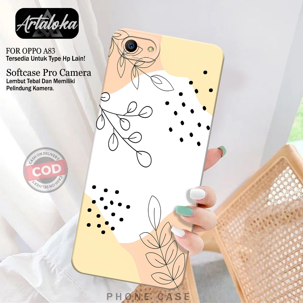 Case Hp OPPO A83 Fashion Case Pattern Softcase OPPO A83 Silikon TPU Pro Camera Casing OPPO A83 Cover