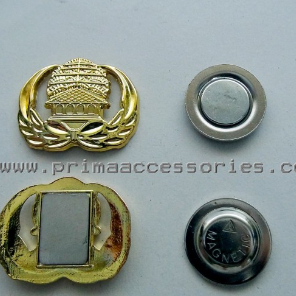 PIN MANSET BAJU KORPRI MAGNET MAS
