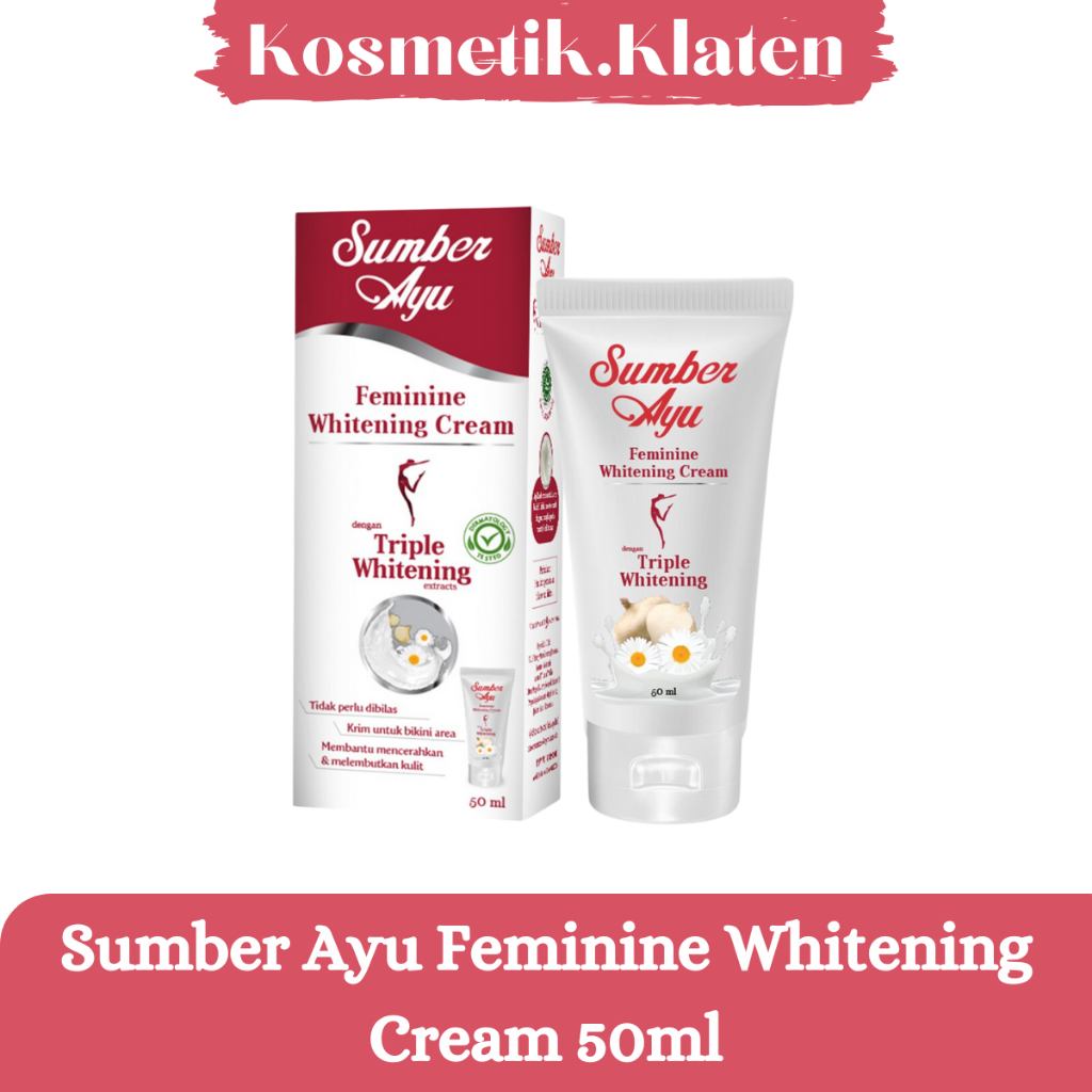Sumber Ayu Feminine Whitening Cream 50ml
