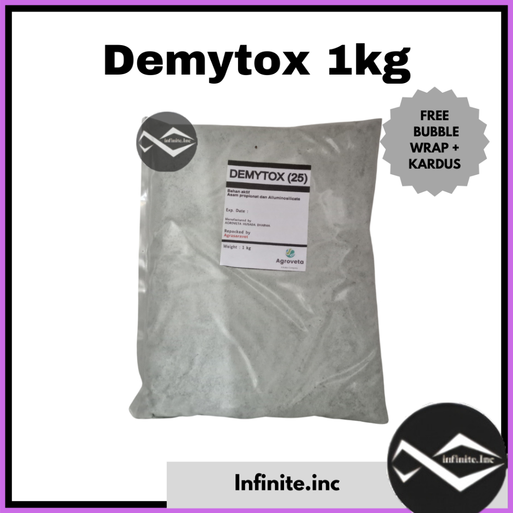 DEMYTOX-25 1 KG - Anti Jamur Anti Toxin Mycotoxin Pakan Ternak