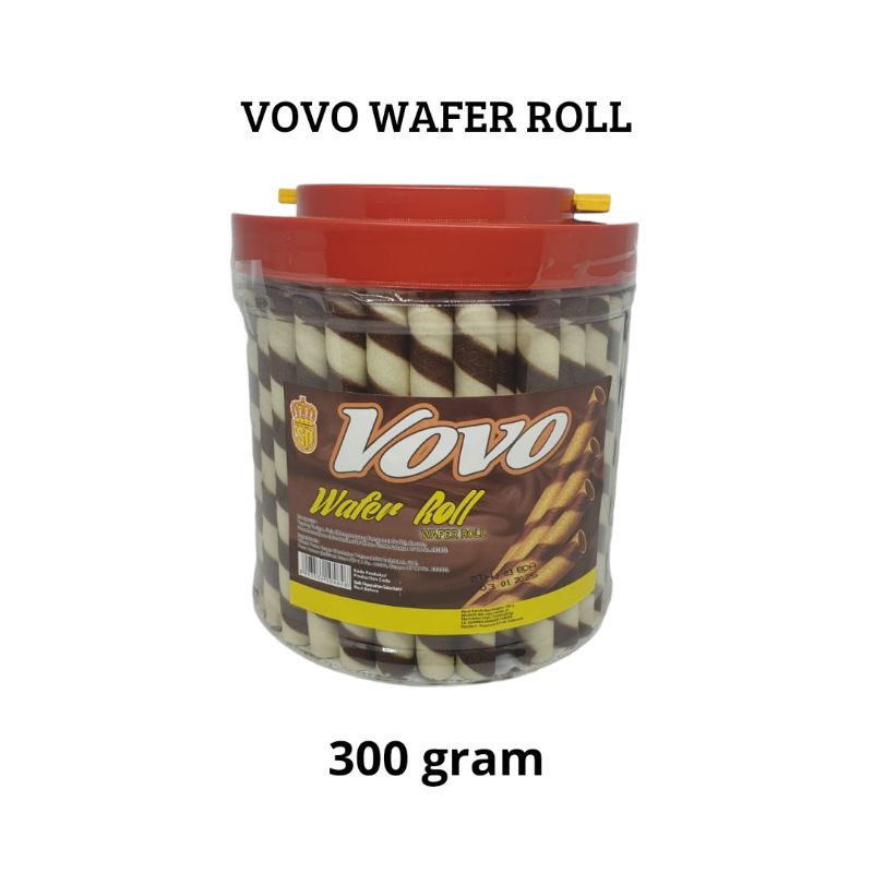 Wafer Roll Vovo Coklat