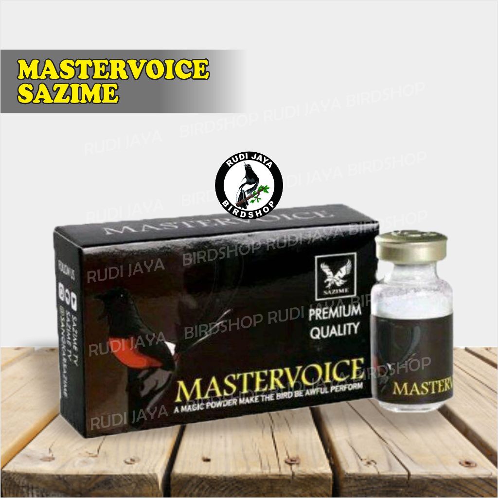 MASTERVOICE MASTER VOICE SAZIME 1 BOTOL VITAMIN PENGGACOR BURUNG MURAI KACER WAMBI PRENJAK