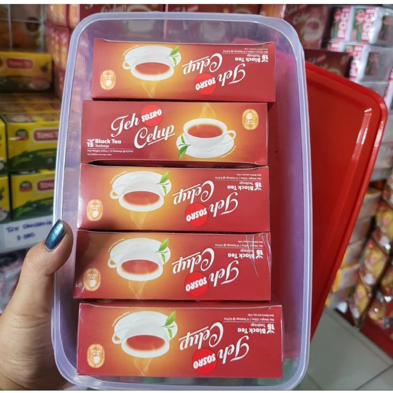 

Teh Celup Sosro tepak isi 5