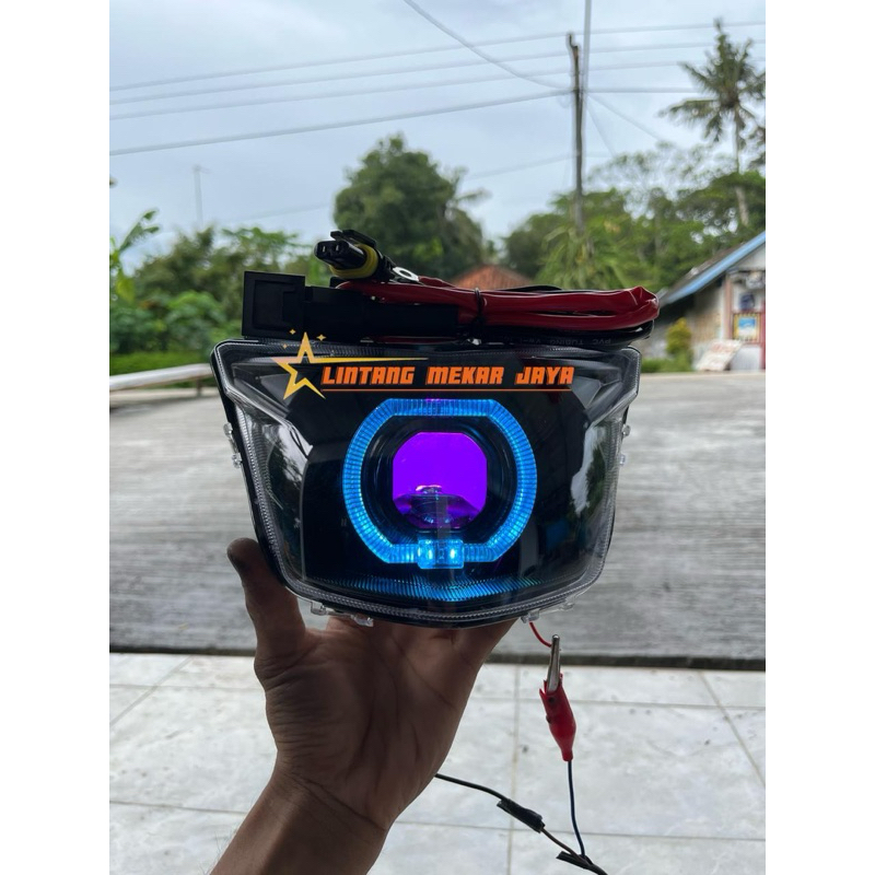 LAMPU BILED MATRIX x1 JUPITER MX KING V1 UKURAN 3 INC