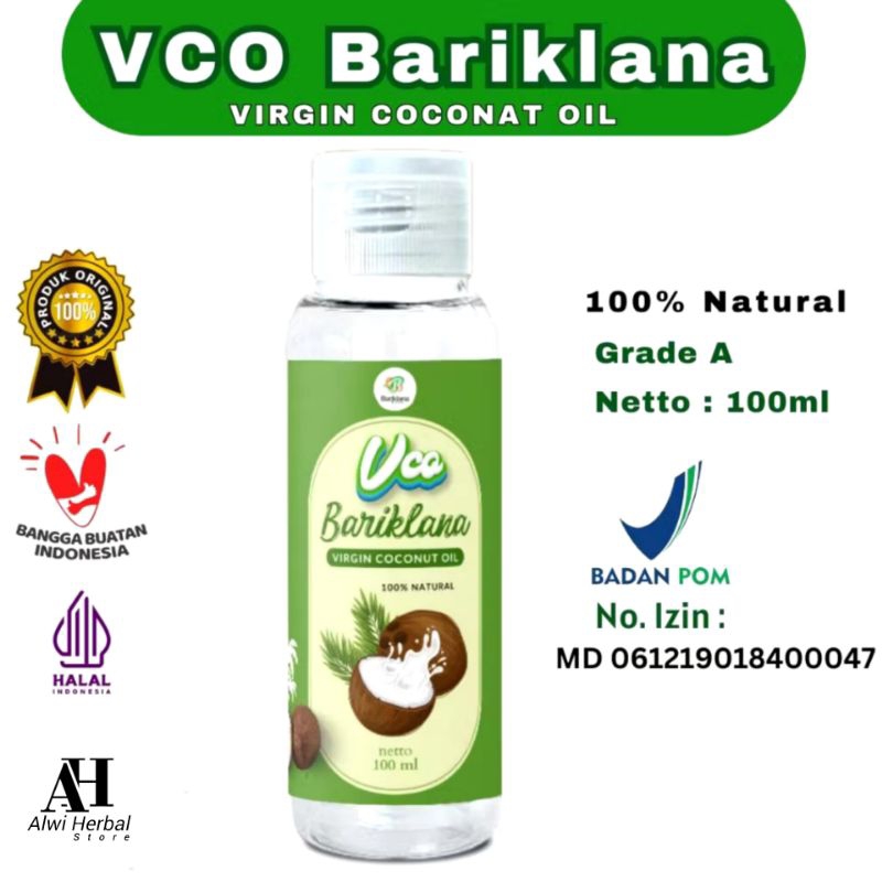

VCO Bariklana Minyak Kelapa Murni 100% VIRGIN COCONUT OIL