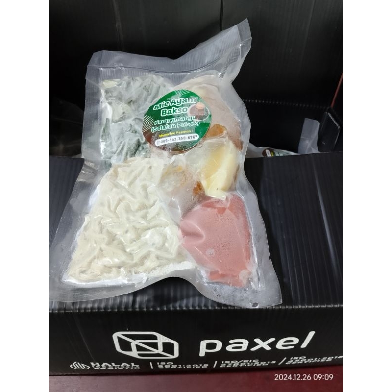 

Paxel Mic Ayam Baksos