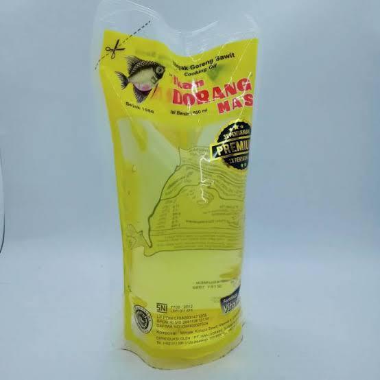 

Minyak Goreng Ikan Dorang Mas 930ml / 1 Liter
