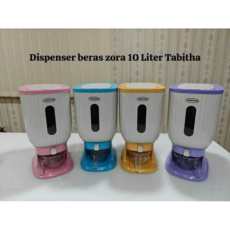 Tabitha Zora dispenser beras 10 liter