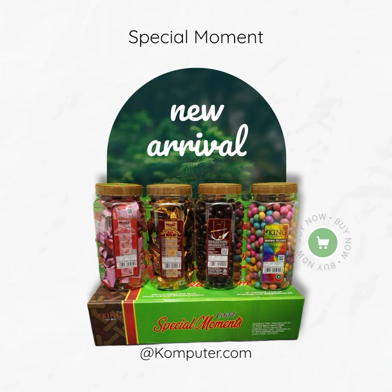 

dKing Special Moments - Paket Coklat Bonibol - Paket Cokelat dKing Murah isi 4 toples